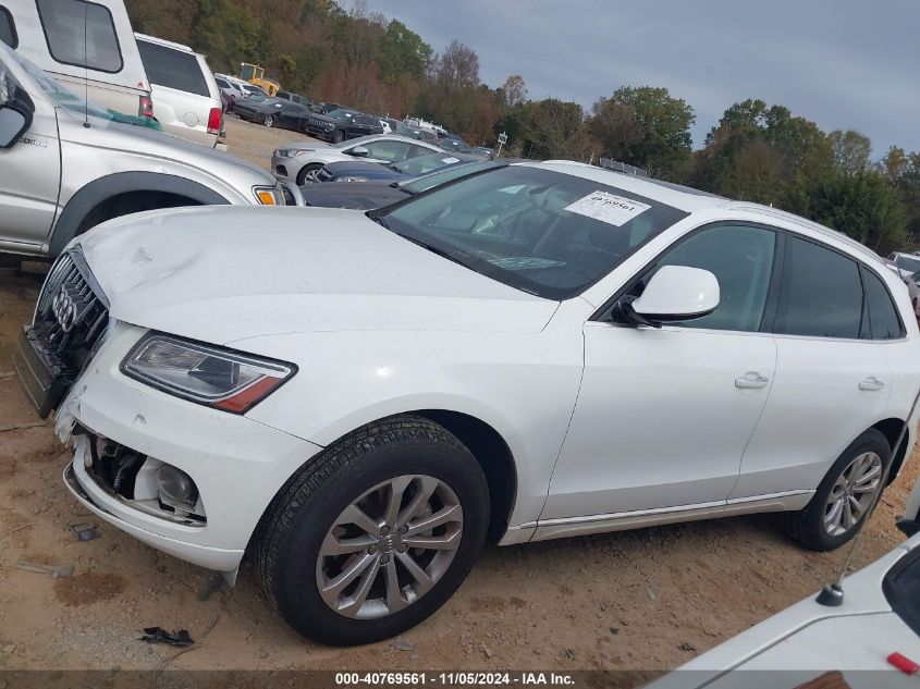 2016 Audi Q5 2.0T Premium VIN: WA1L2AFP7GA058364 Lot: 40769561