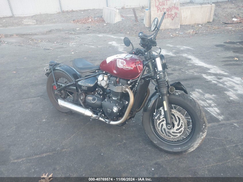 2022 TRIUMPH MOTORCYCLE BONNEVILLE BOBBER - SMTD53HL9NTBB4815