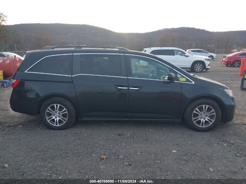 2011 Honda Odyssey Ex-L VIN: 5FNRL5H65BB091498 Lot: 40769595