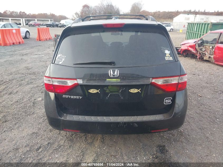 2011 Honda Odyssey Ex-L VIN: 5FNRL5H65BB091498 Lot: 40769595