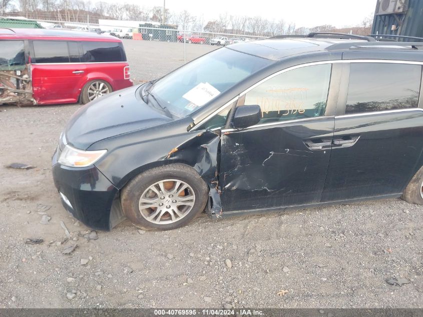 2011 Honda Odyssey Ex-L VIN: 5FNRL5H65BB091498 Lot: 40769595