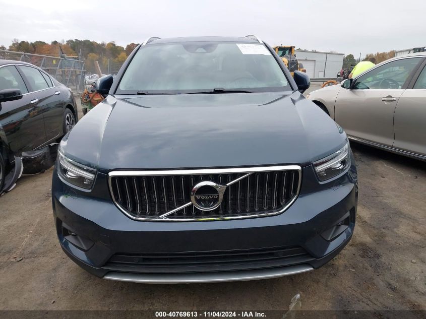 2022 Volvo Xc40 T5 Inscription VIN: YV4162UL7N2653615 Lot: 40769613