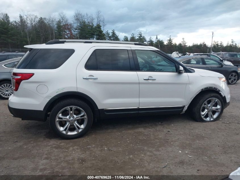 2014 Ford Explorer Limited VIN: 1FM5K8F89EGA05350 Lot: 40769625