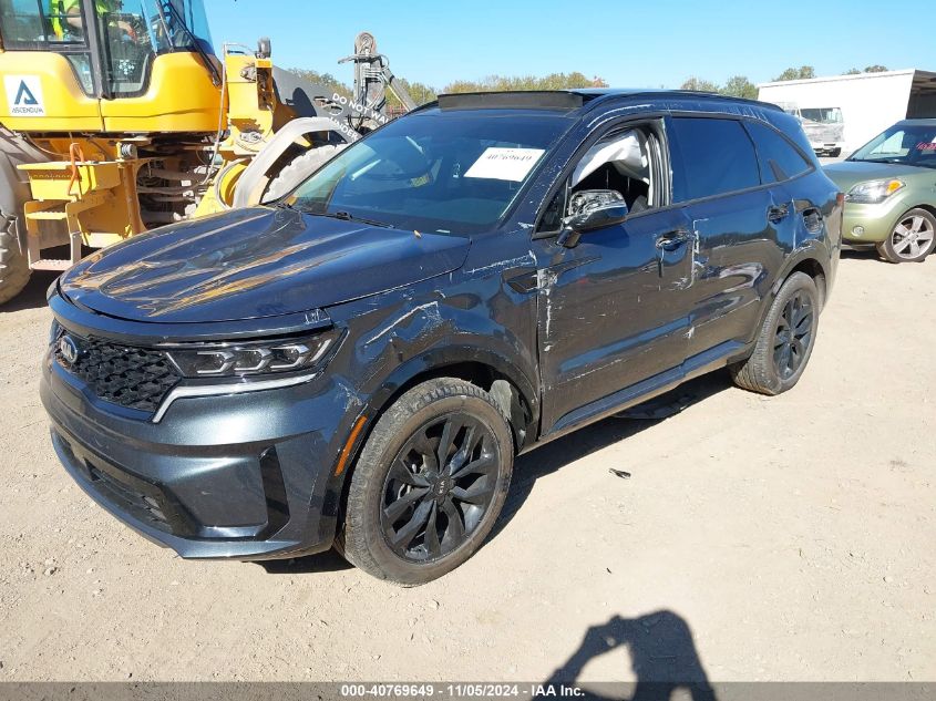 2021 KIA SORENTO SX - 5XYRKDLF6MG054878