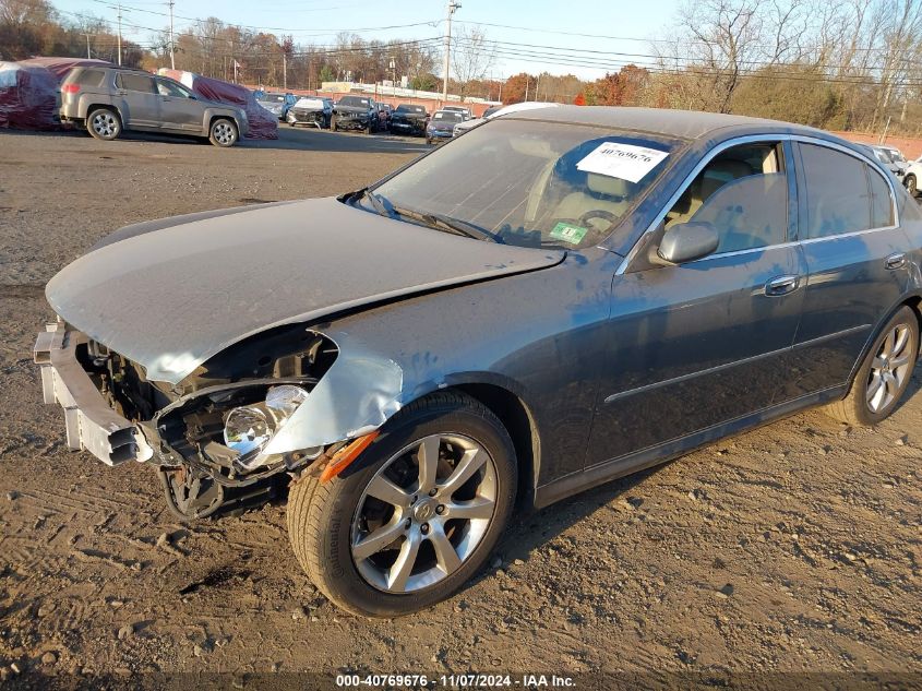 2005 Infiniti G35X VIN: JNKCV51F45M305286 Lot: 40769676