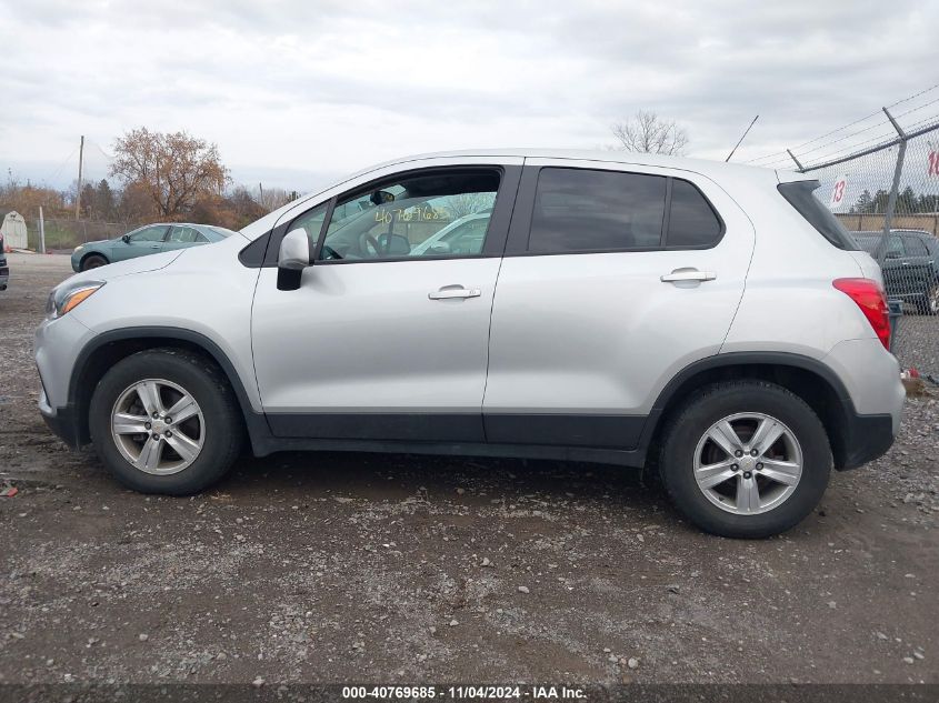 2020 Chevrolet Trax Fwd Ls VIN: KL7CJKSB3LB321766 Lot: 40769685