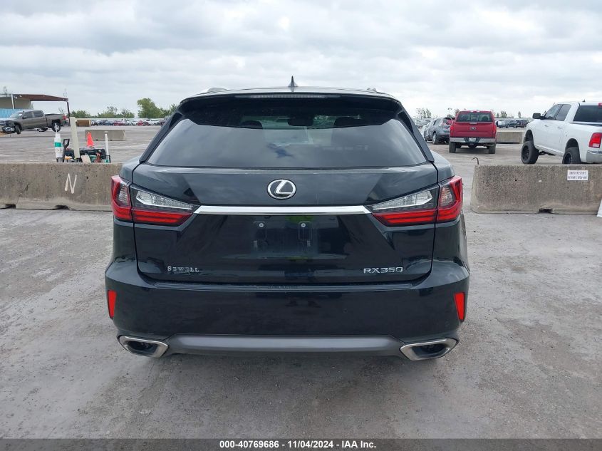 2016 Lexus Rx 350 VIN: 2T2ZZMCA1GC027051 Lot: 40769686