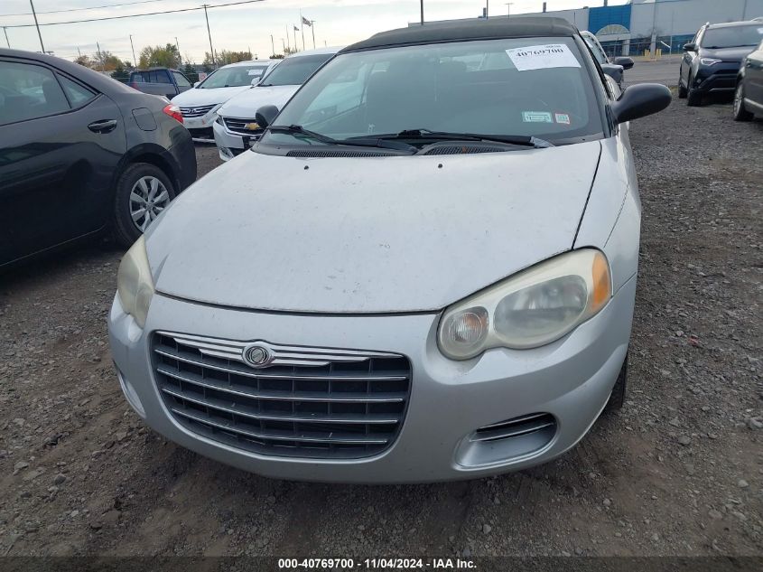 2004 Chrysler Sebring Gtc VIN: 1C3EL75R94N270631 Lot: 40769700