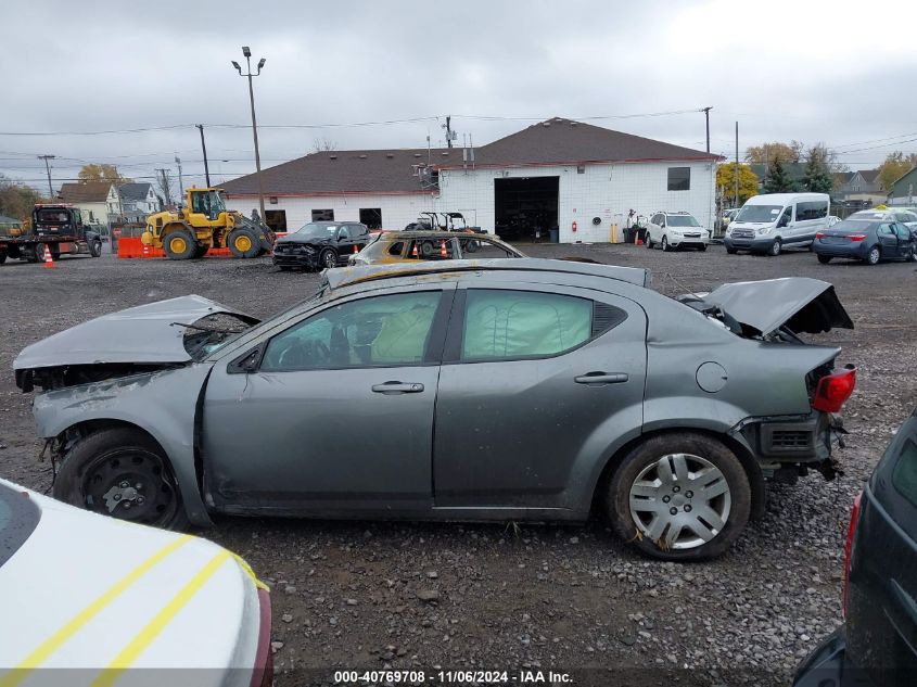 2012 Dodge Avenger Se VIN: 1C3CDZAB2CN265469 Lot: 40769708