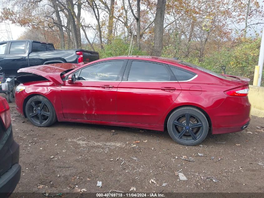 2016 Ford Fusion Se VIN: 3FA6P0H98GR254550 Lot: 40769718