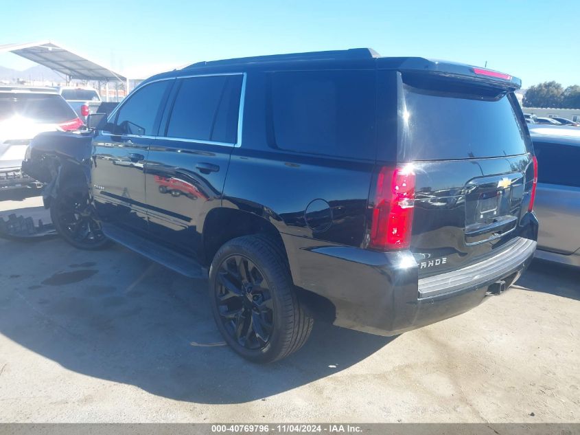 VIN 1GNSCAKC1JR120438 2018 Chevrolet Tahoe, LS no.3