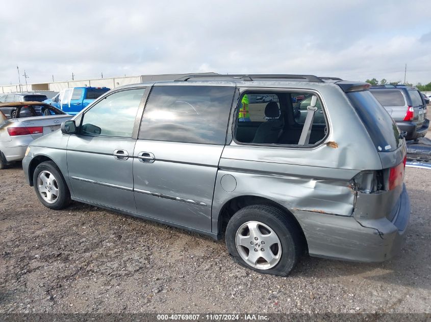 2001 Honda Odyssey Ex VIN: 2HKRL18671H514770 Lot: 40769807