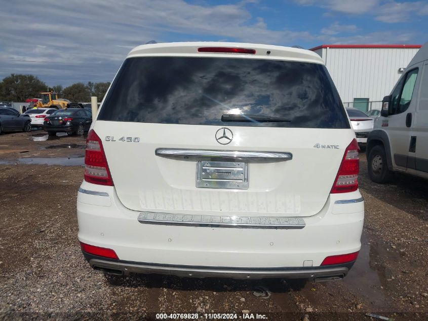 2011 Mercedes-Benz Gl 450 4Matic VIN: 4JGBF7BEXBA633770 Lot: 40769828