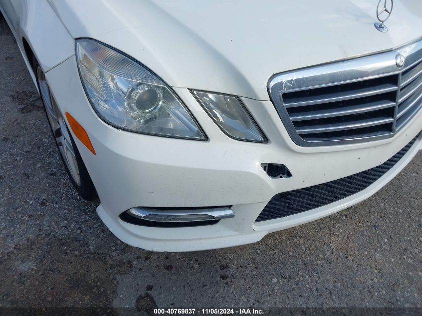 2013 Mercedes-Benz E 350 4Matic VIN: WDDHF8JB9DA719205 Lot: 40769837