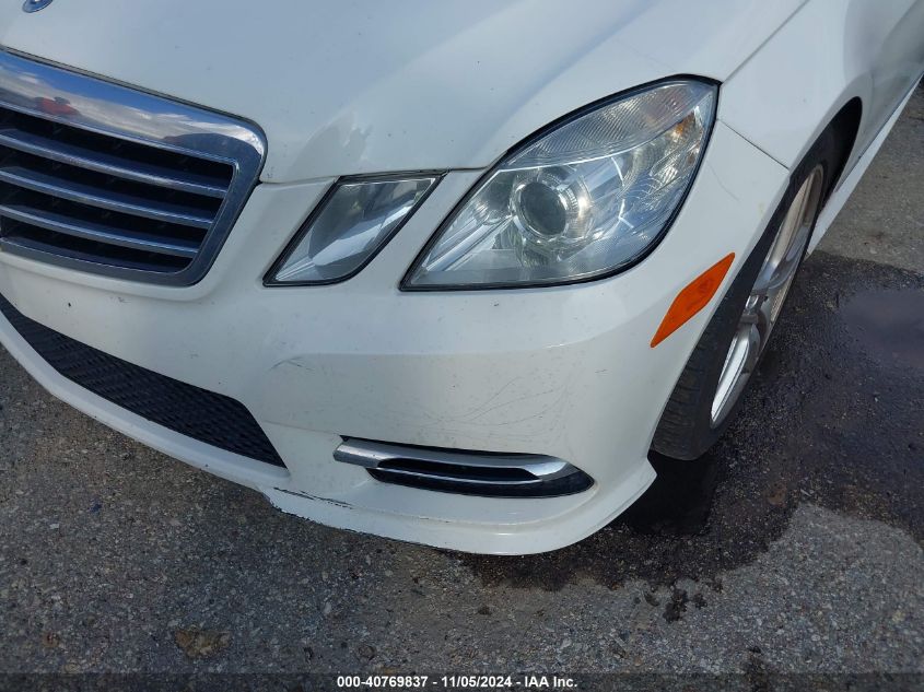 2013 Mercedes-Benz E 350 4Matic VIN: WDDHF8JB9DA719205 Lot: 40769837