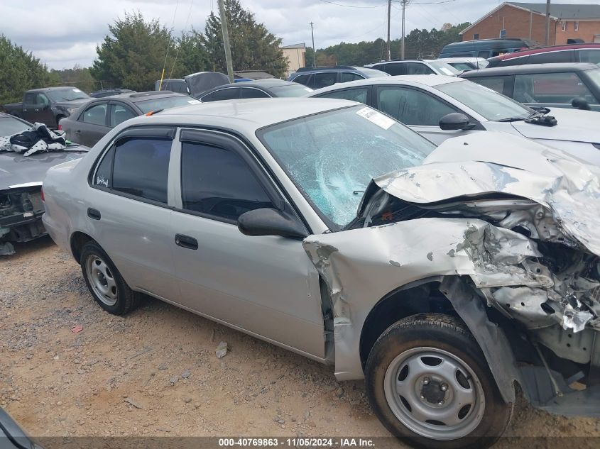 2000 Toyota Corolla Ve VIN: 1NXBR12E6YZ327306 Lot: 40769863