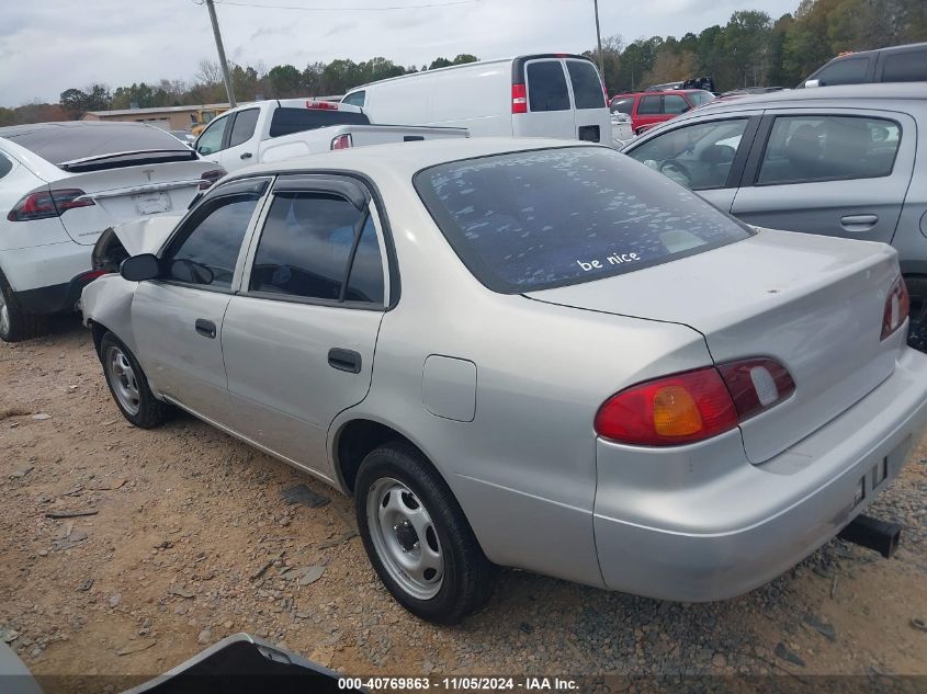 2000 Toyota Corolla Ve VIN: 1NXBR12E6YZ327306 Lot: 40769863