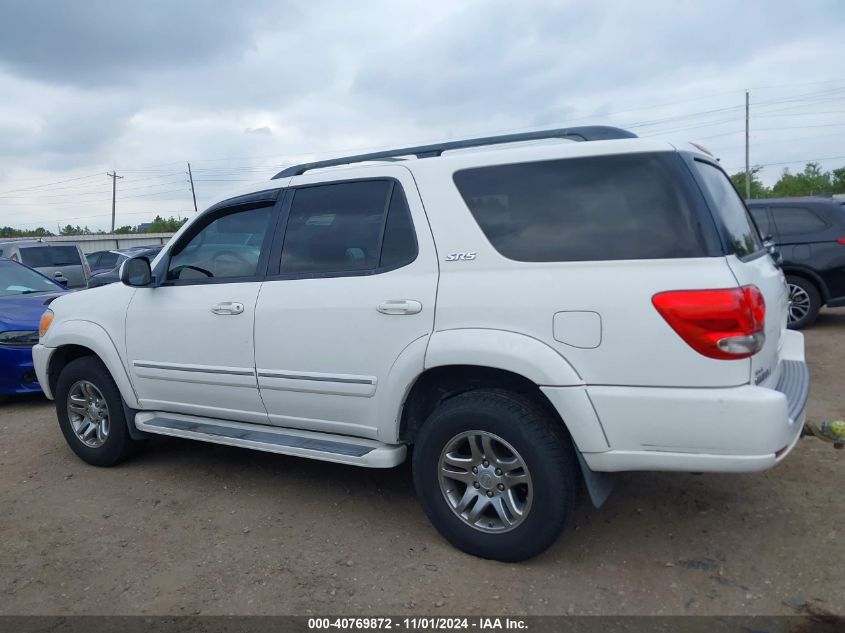 2007 Toyota Sequoia Sr5 V8 VIN: 5TDZT34A17S289318 Lot: 40769872