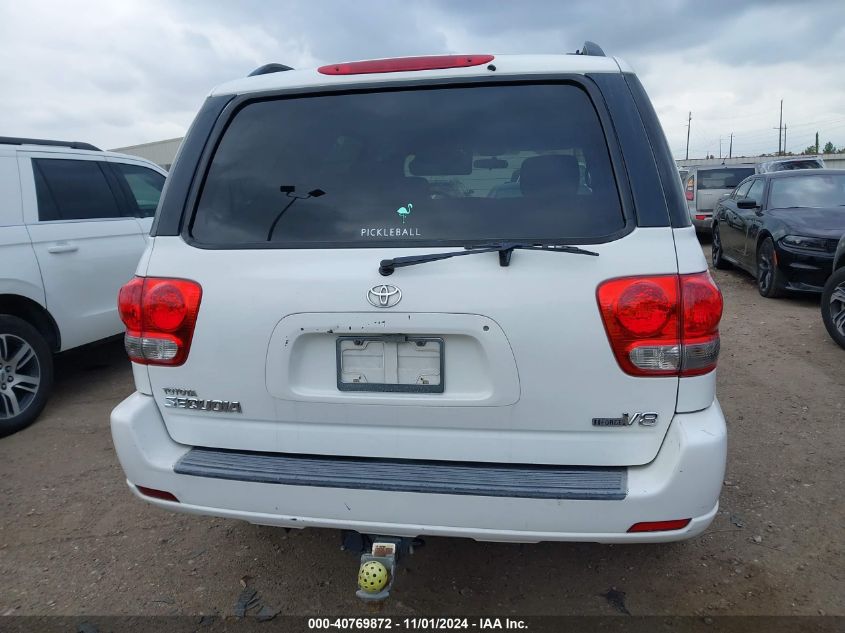 2007 Toyota Sequoia Sr5 V8 VIN: 5TDZT34A17S289318 Lot: 40769872