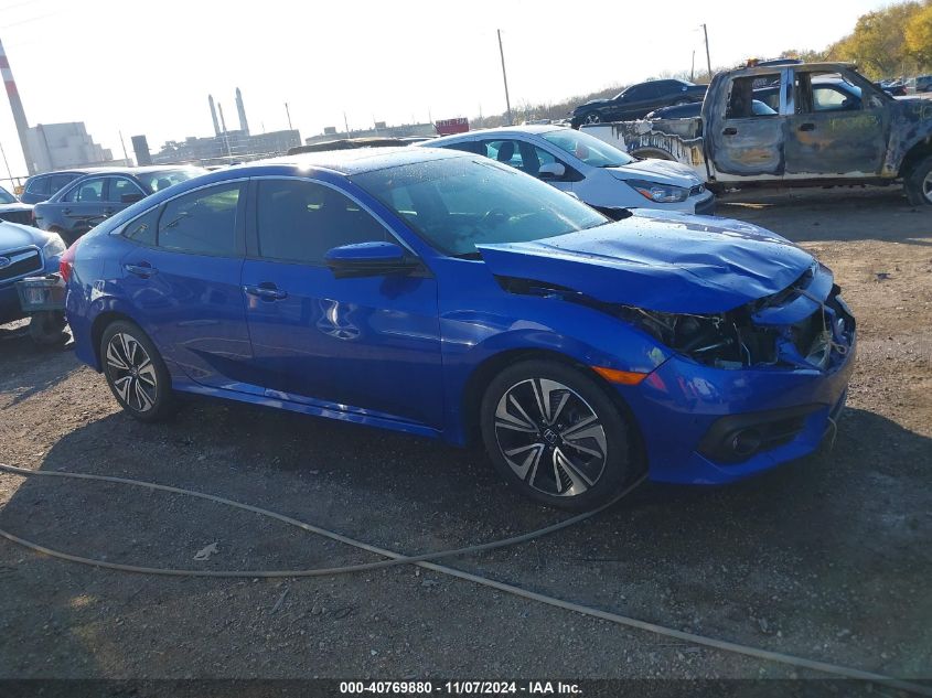 2018 Honda Civic Ex-L VIN: JHMFC1F72JX040308 Lot: 40769880