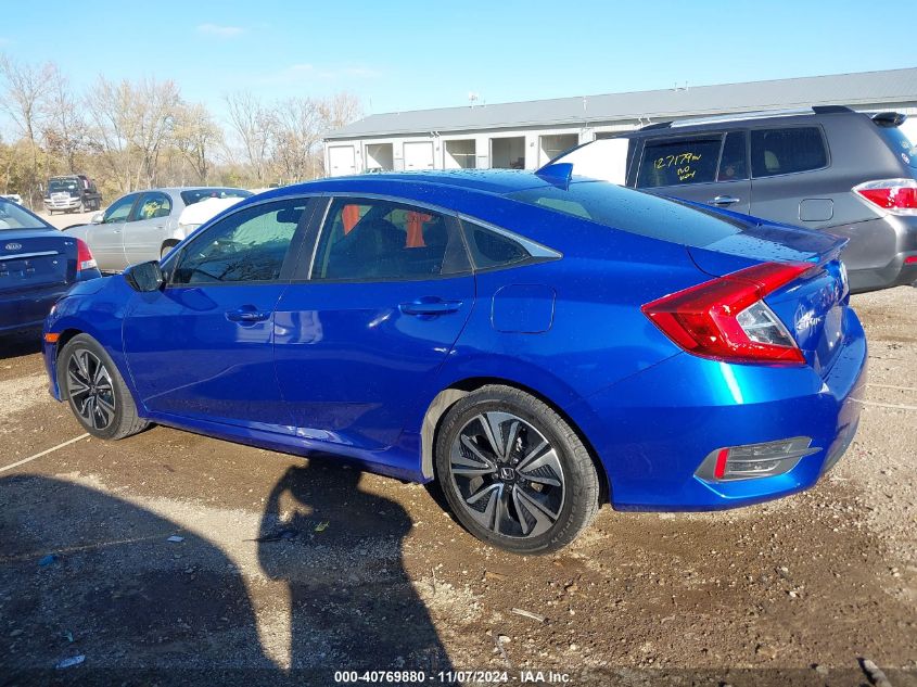 2018 Honda Civic Ex-L VIN: JHMFC1F72JX040308 Lot: 40769880