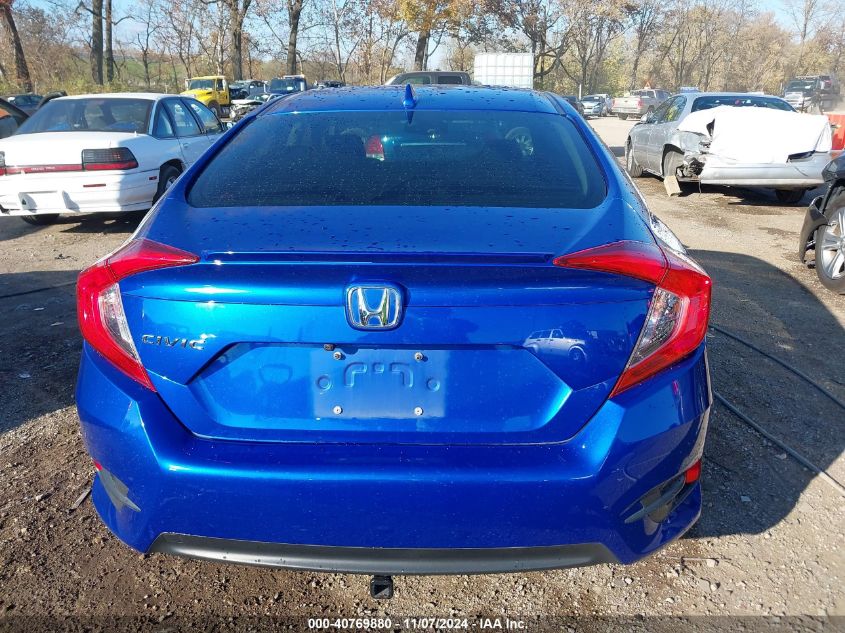 2018 Honda Civic Ex-L VIN: JHMFC1F72JX040308 Lot: 40769880