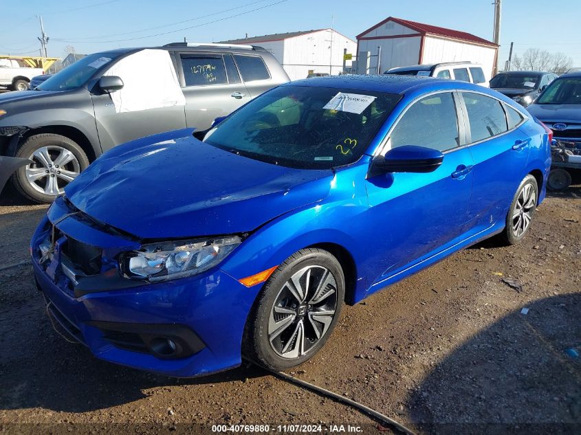 2018 Honda Civic Ex-L VIN: JHMFC1F72JX040308 Lot: 40769880