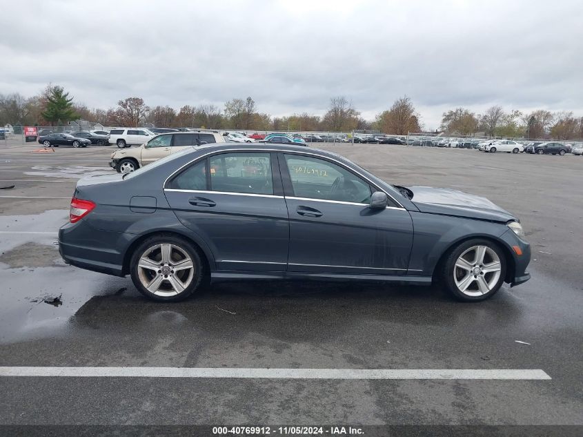 2011 Mercedes-Benz C 300 Luxury 4Matic/Sport 4Matic VIN: WDDGF8BB3BR143622 Lot: 40769912