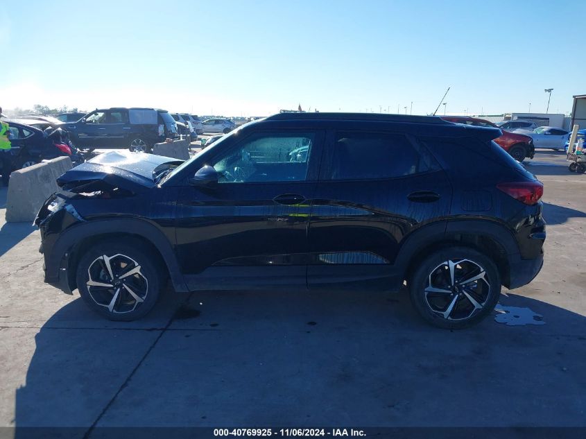 2022 Chevrolet Trailblazer Fwd Rs VIN: KL79MTSL7NB045143 Lot: 40769925