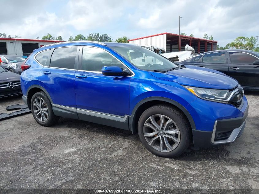 2022 Honda Cr-V Awd Touring VIN: 7FARW2H91NE024471 Lot: 40769928