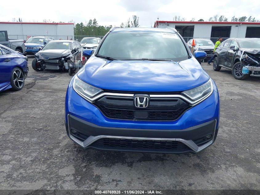 2022 Honda Cr-V Awd Touring VIN: 7FARW2H91NE024471 Lot: 40769928