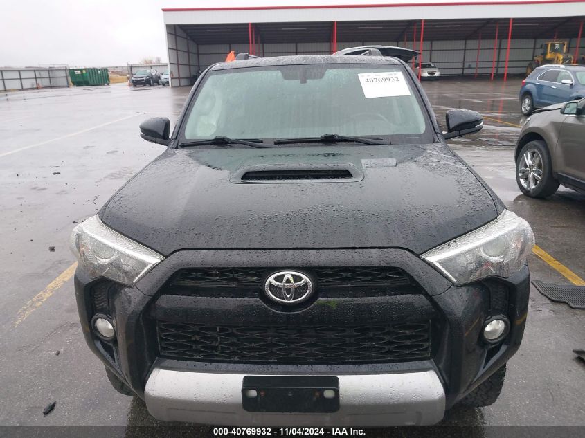 2018 Toyota 4Runner Trd Off Road Premium VIN: JTEBU5JR6J5489009 Lot: 40769932