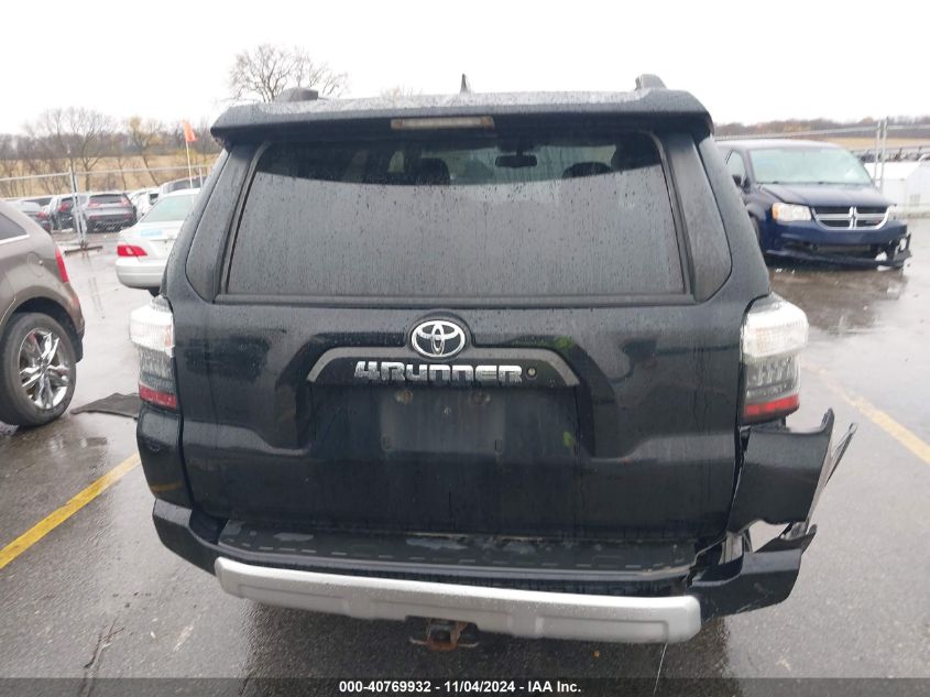 2018 Toyota 4Runner Trd Off Road Premium VIN: JTEBU5JR6J5489009 Lot: 40769932