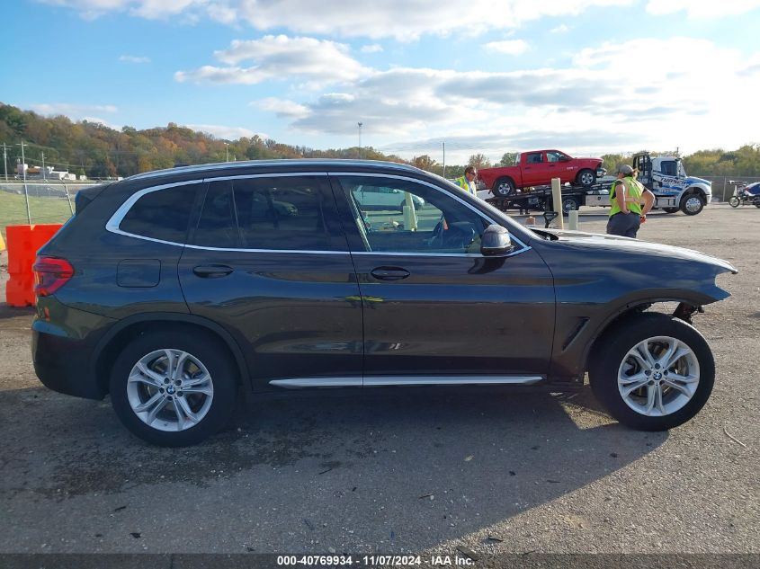 2021 BMW X3 xDrive30I VIN: 5UXTY5C01M9F33198 Lot: 40769934