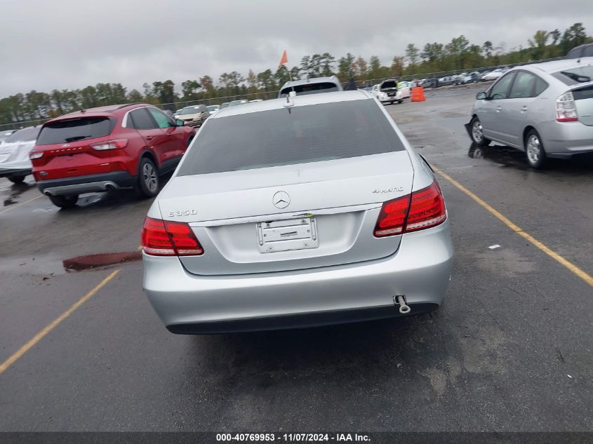 2014 Mercedes-Benz E 350 4Matic VIN: WDDHF8JBXEA878803 Lot: 40769953