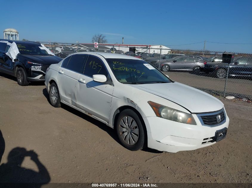 2008 Honda Accord Lx VIN: 1HGCP26358A057422 Lot: 40769957