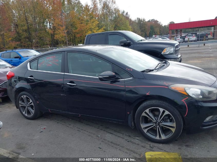 2014 Kia Forte Ex VIN: KNAFX4A87E5123092 Lot: 40770000