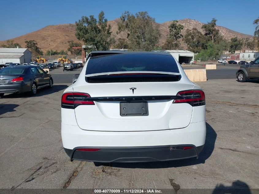 2023 Tesla Model X Dual Motor All-Wheel Drive/Standard Range VIN: 7SAXCDE53PF423512 Lot: 40770009