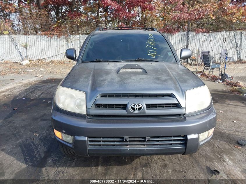 2005 Toyota 4Runner Limited V6 VIN: JTEBU17R550074881 Lot: 40770032