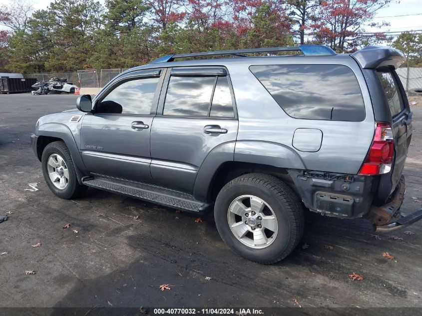 2005 Toyota 4Runner Limited V6 VIN: JTEBU17R550074881 Lot: 40770032