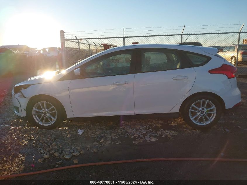 2016 Ford Focus Se VIN: 1FADP3K27GL291415 Lot: 40770051