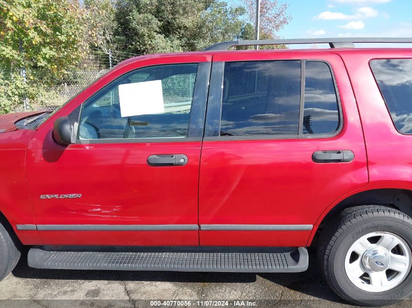 2004 Ford Explorer Xls/Xls Sport VIN: 1FMZU62K94UB56125 Lot: 40770056