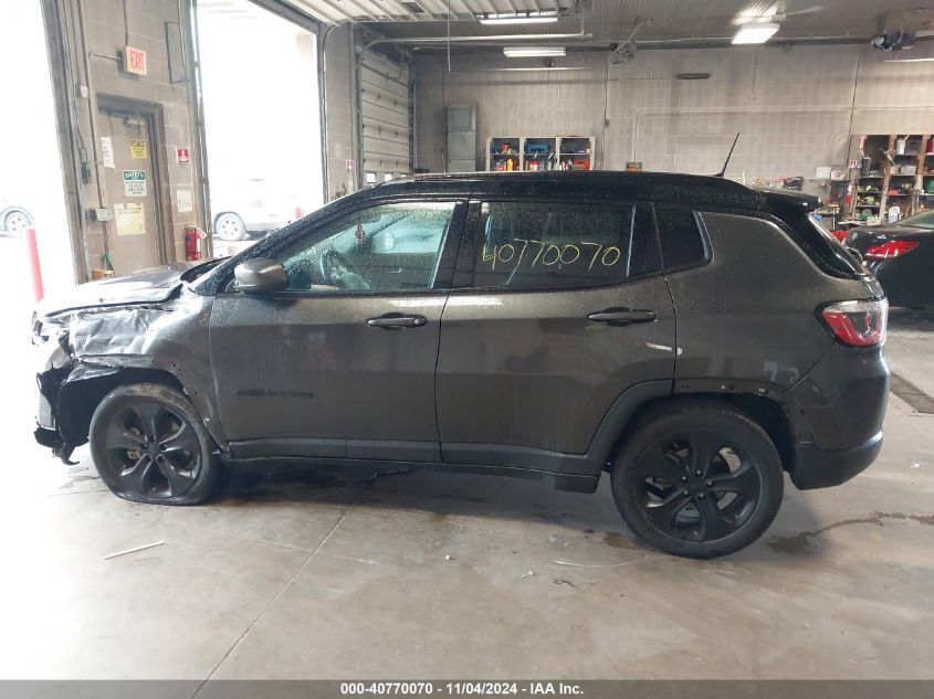 2019 Jeep Compass Altitude Fwd VIN: 3C4NJCBB3KT815186 Lot: 40770070