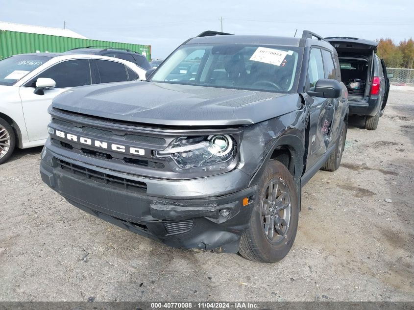 2023 Ford Bronco Sport Big Bend VIN: 3FMCR9B6XPRE28284 Lot: 40770088