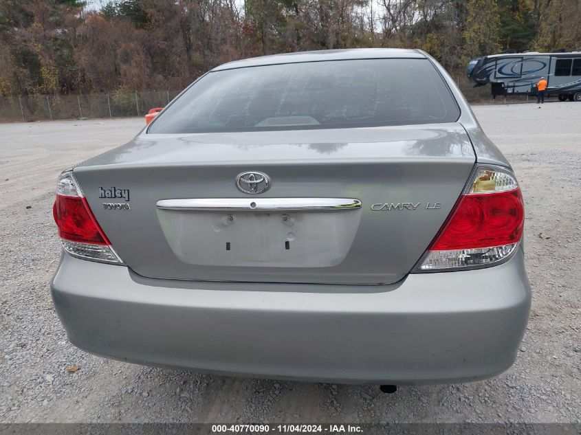 2005 Toyota Camry Le VIN: 4T1BE30K25U579162 Lot: 40770090