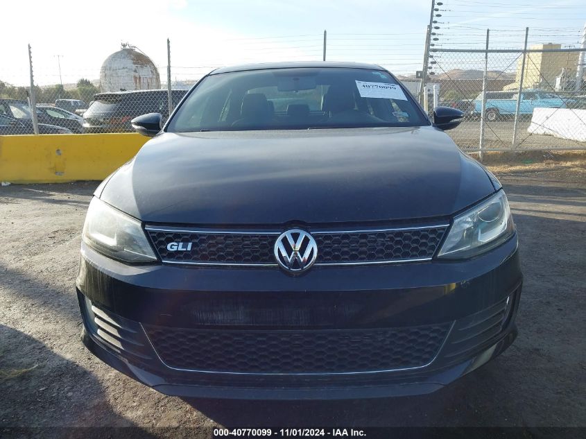 2014 Volkswagen Jetta Gli Autobahn W/Nav VIN: 3VW4T7AJ3EM381336 Lot: 40770099