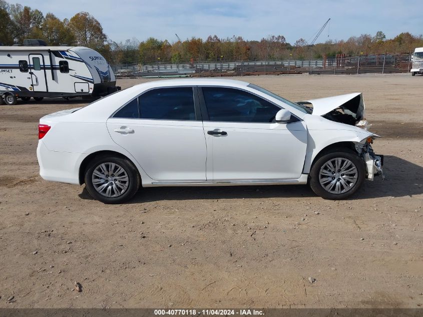 2012 Toyota Camry Le VIN: 4T1BF1FK7CU191799 Lot: 40770118