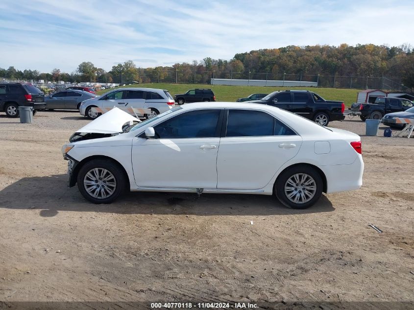 2012 Toyota Camry Le VIN: 4T1BF1FK7CU191799 Lot: 40770118