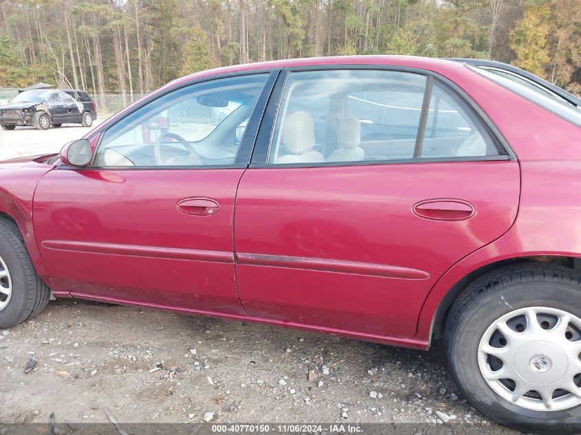 2003 Buick Century Custom VIN: 2G4WS52J631255876 Lot: 40770150