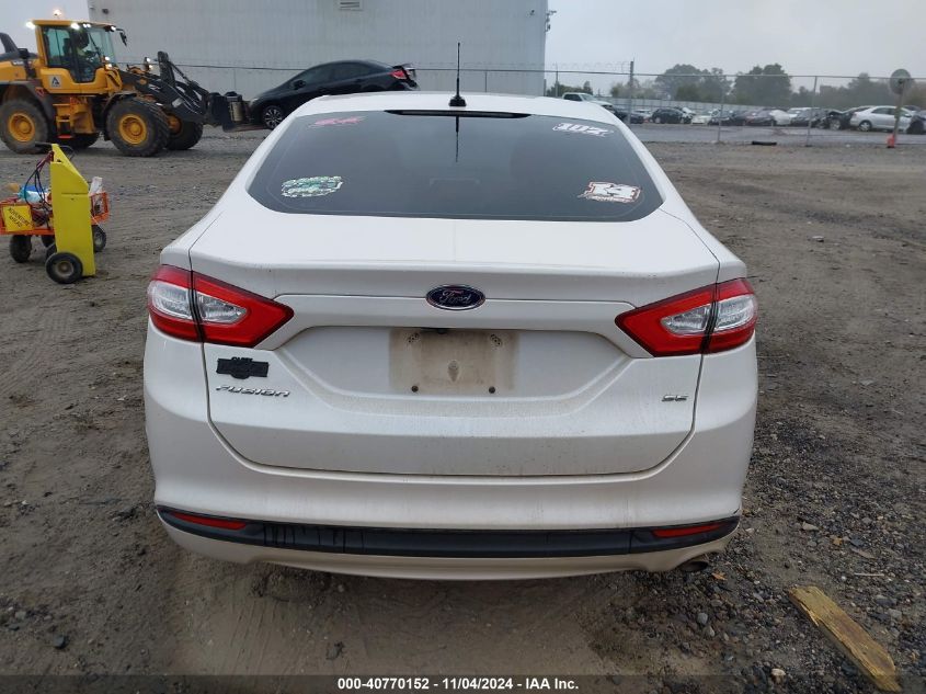 2016 FORD FUSION SE - 3FA6P0H77GR361779